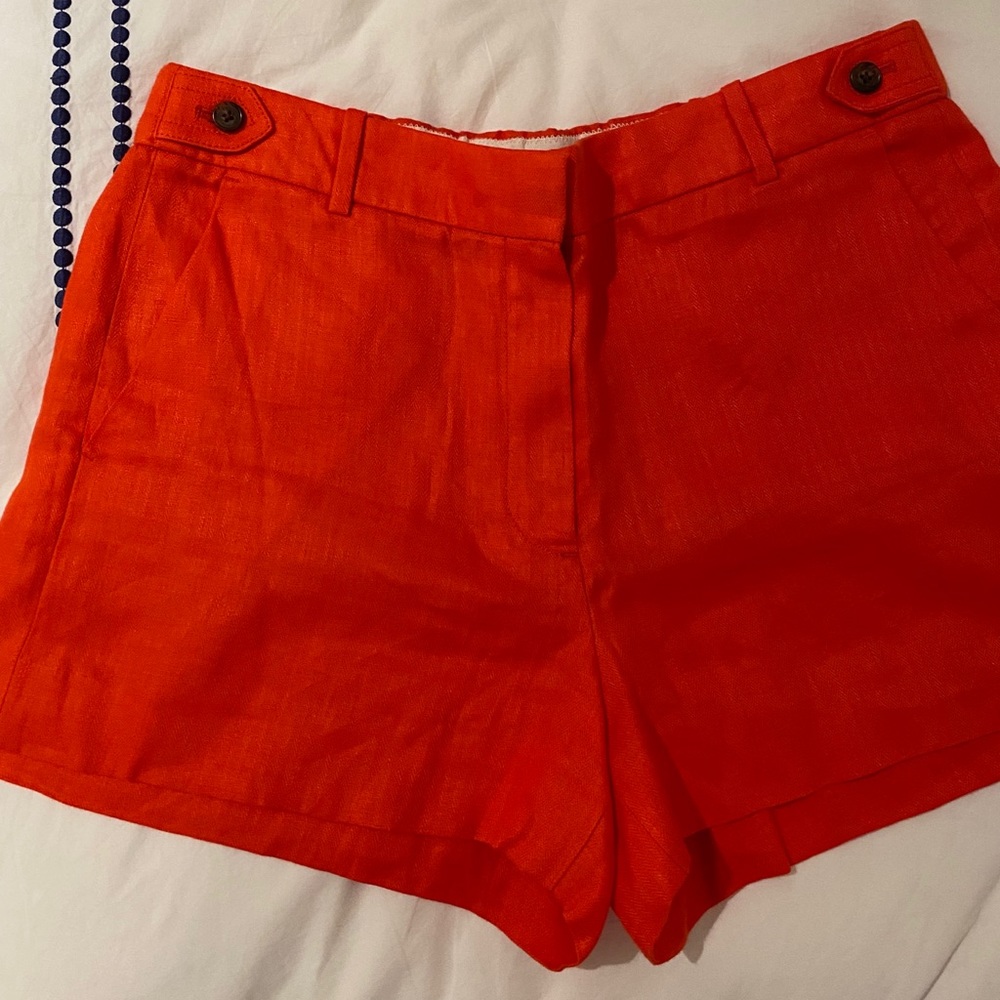2 pairs of Jcrew linen shorts